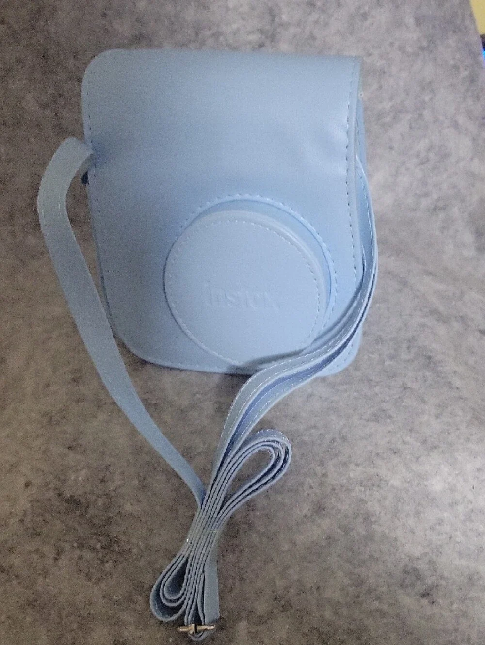 Instax Light Blue Protective Camera Pouch